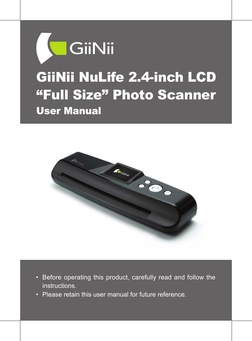 GiiNii GN-5LS User Manual | 20 pages