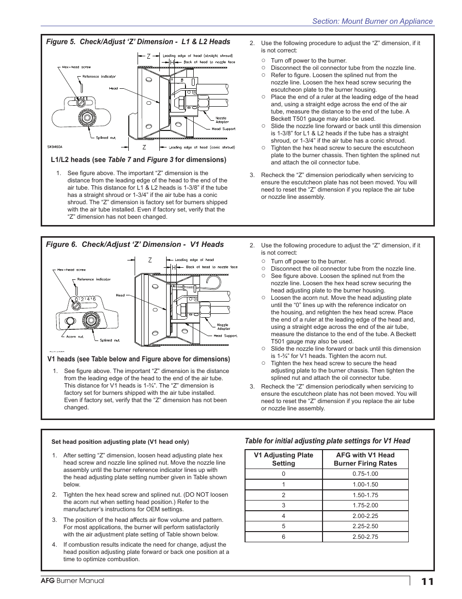 Beckett AFG User Manual | Page 11 / 24