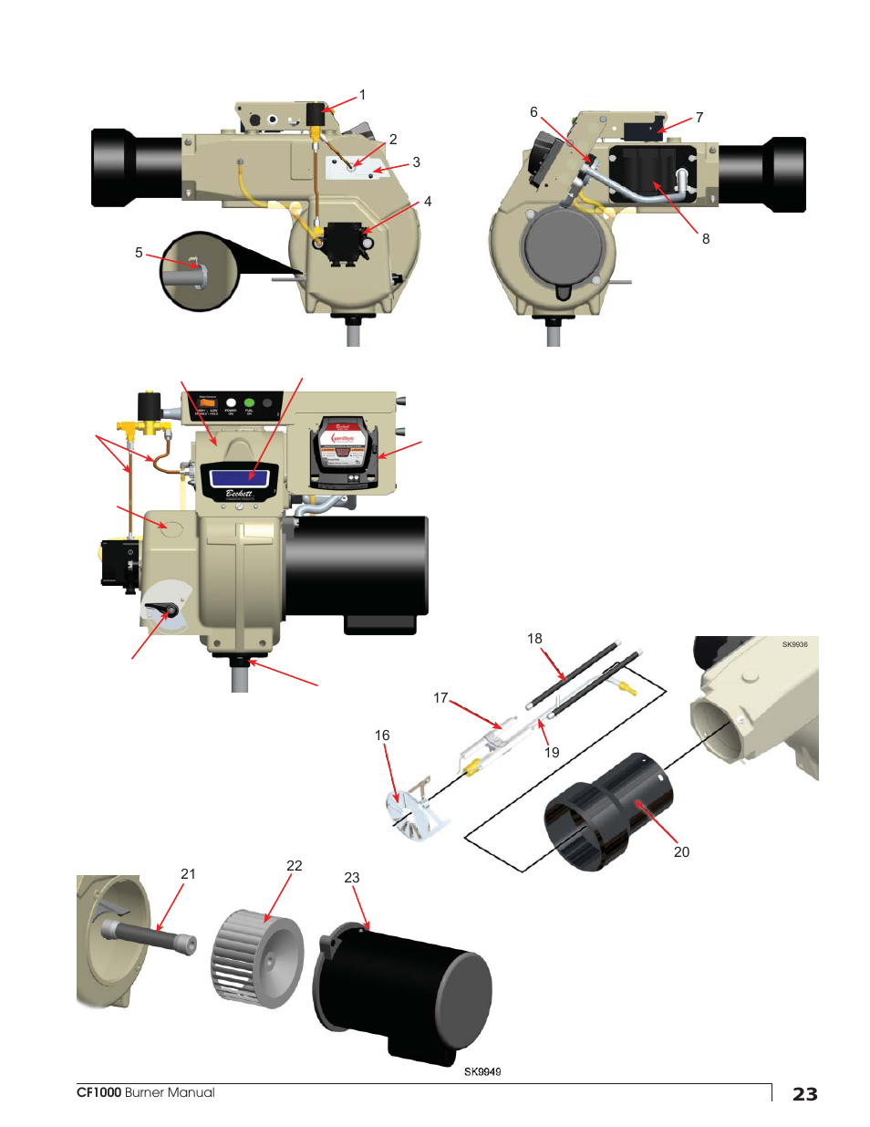 Beckett CF1000 User Manual | Page 23 / 24