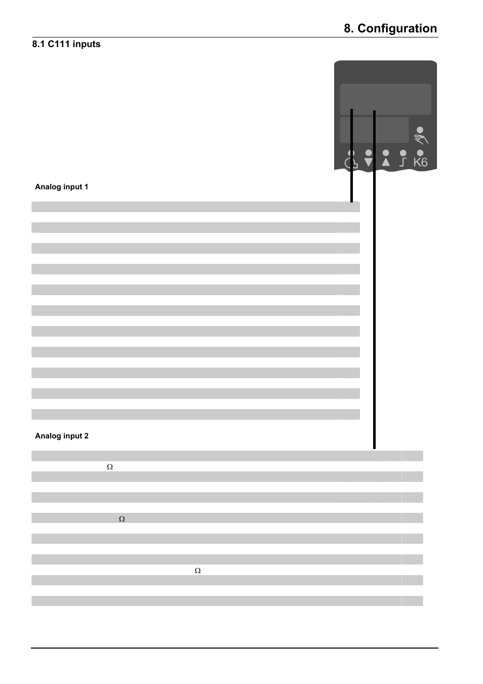 C111, Configuration | Beckett RWF40 Manual User Manual | Page 38 / 57