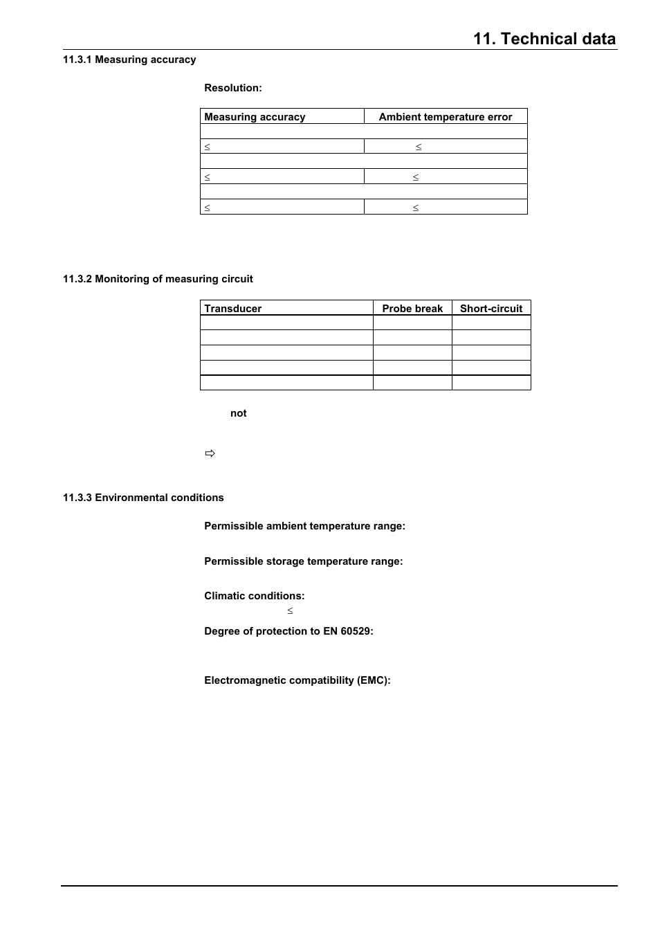 Technical data | Beckett RWF40 Manual User Manual | Page 55 / 57