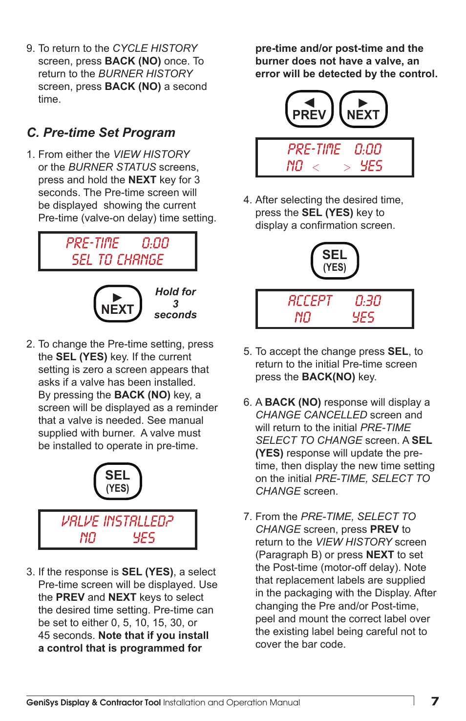 Beckett 61687 GeniSys Display and Contractor Tool User Manual | Page 7 / 12