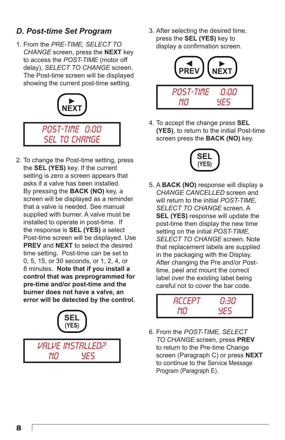 Beckett 61687 GeniSys Display and Contractor Tool User Manual | Page 8 / 12