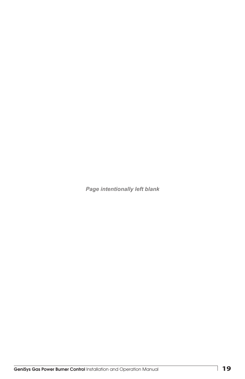 Beckett 7590 Gas Power Burner Control User Manual | Page 19 / 20