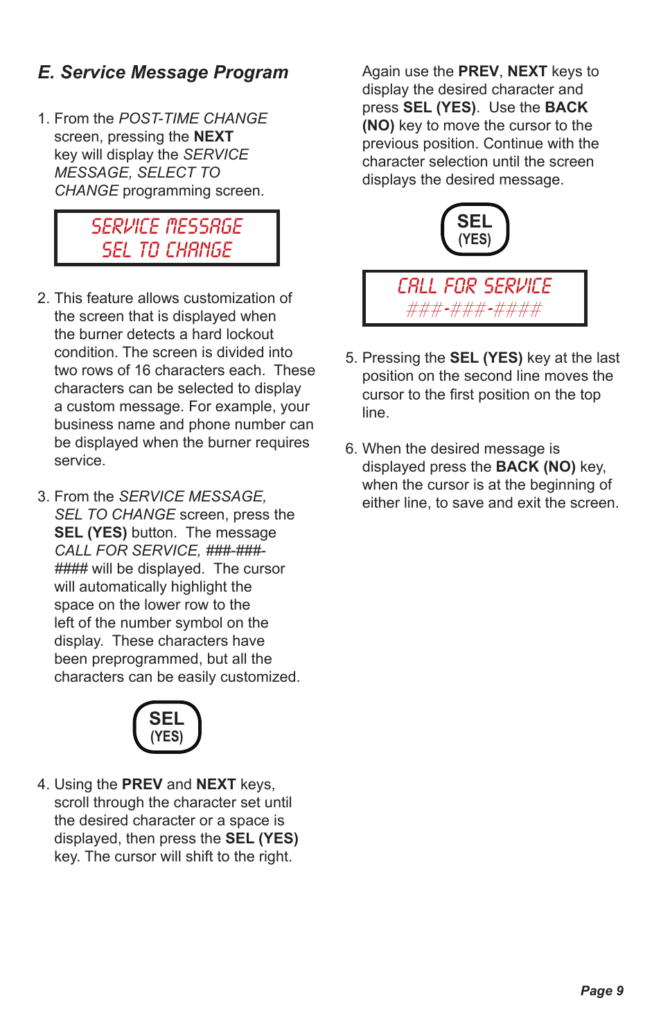 Beckett GeniSys Contractor Tool User Manual | Page 9 / 12