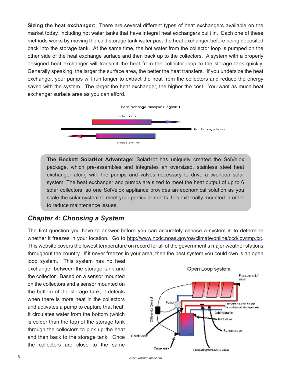 Chapter 4: choosing a system | Beckett SolarHot User Manual | Page 10 / 28