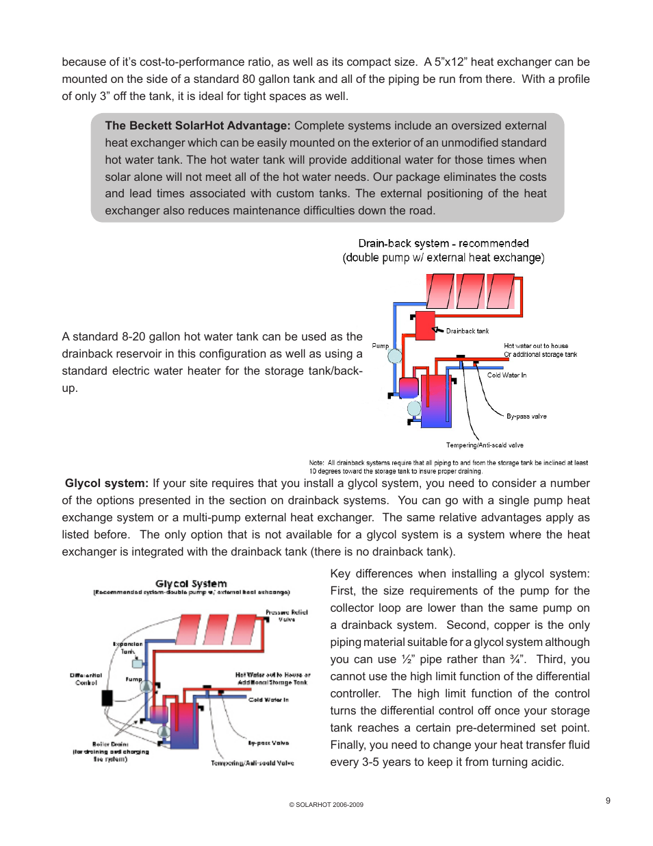 Beckett SolarHot User Manual | Page 13 / 28