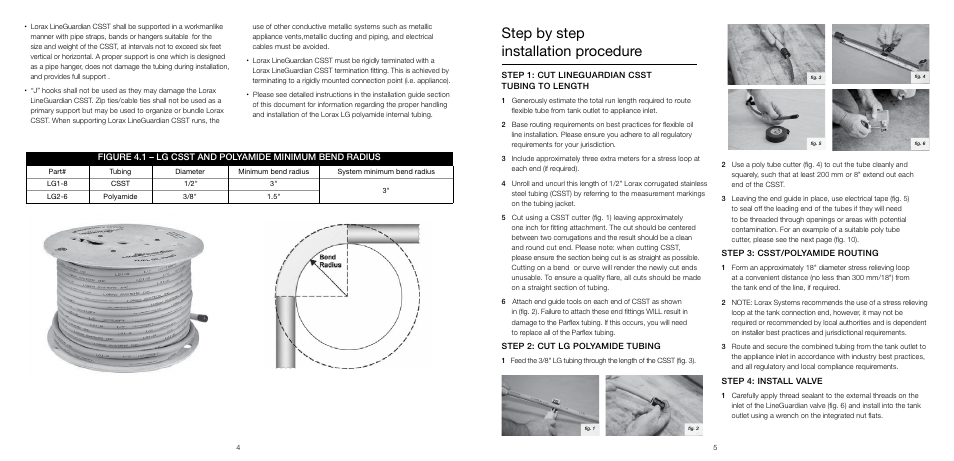 Step by step installation procedure | Beckett LineGuardian User Manual | Page 4 / 8
