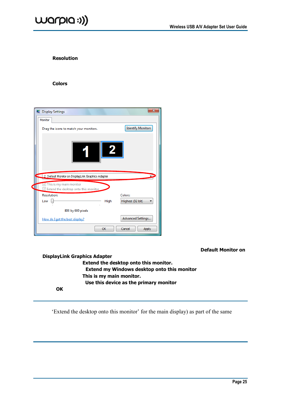 Warpia SWP100A Installation Manual & Troubleshooting Guide User Manual | Page 25 / 37