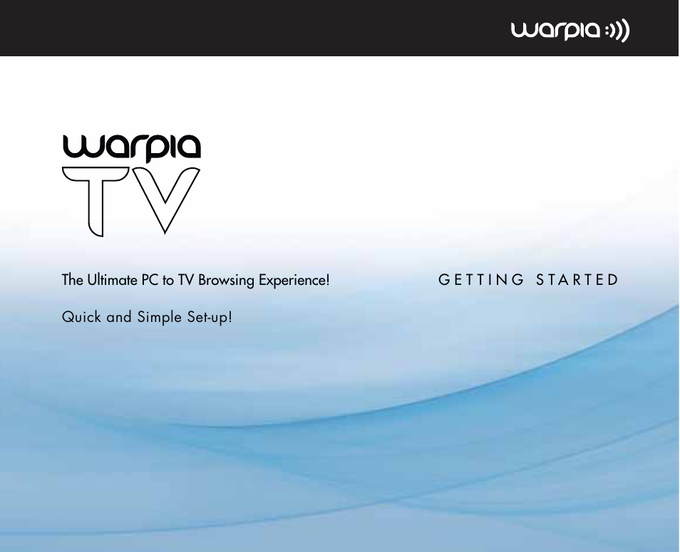 Warpia SWP500 User Manual | 5 pages