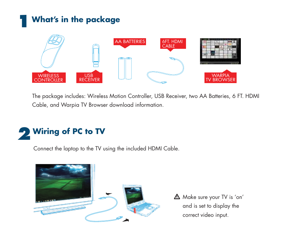 Warpia SWP500 User Manual | Page 2 / 5