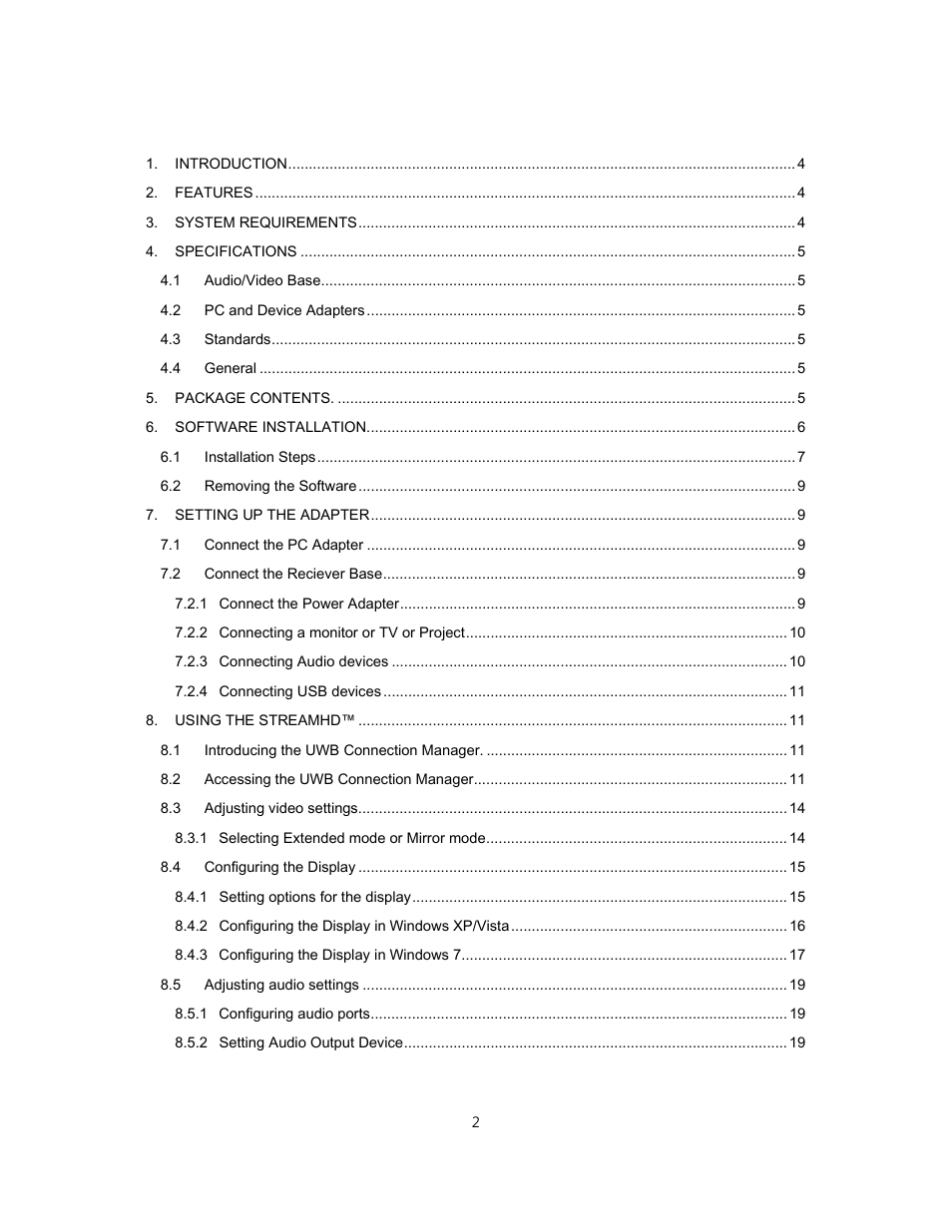 Warpia SWP120A Rev B Installation Manual & Troubleshooting Guide User Manual | Page 2 / 28