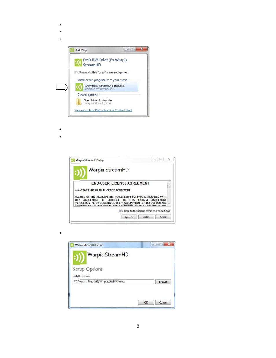 Warpia SWP120A Rev B Installation Manual & Troubleshooting Guide User Manual | Page 8 / 28