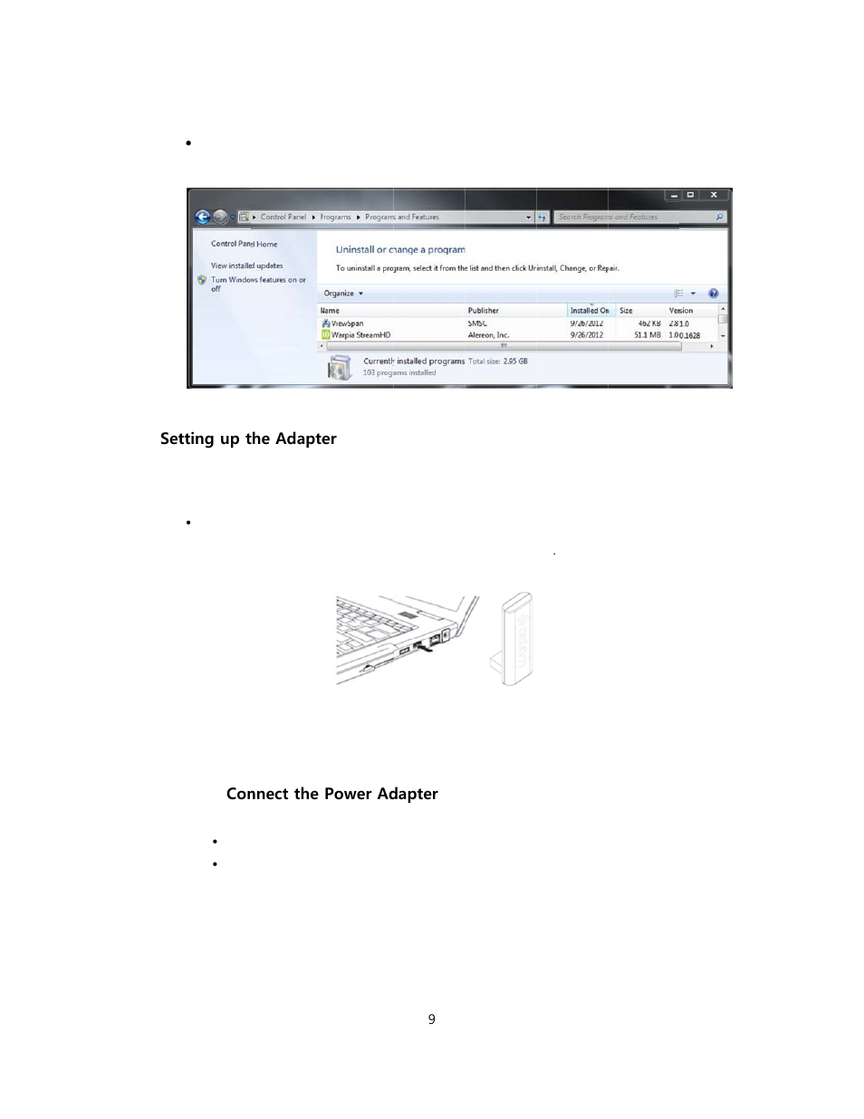 Warpia SWP120A Rev B Installation Manual & Troubleshooting Guide User Manual | Page 9 / 28
