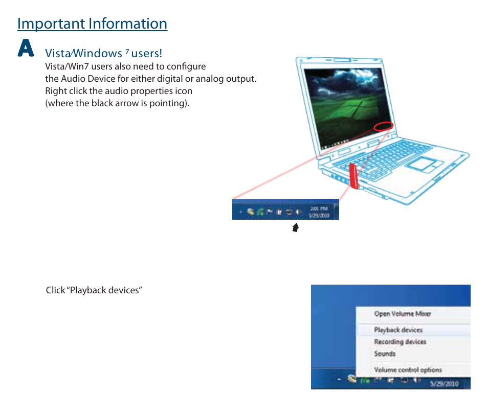 Important information | Warpia SWP120A Getting Started User Guide User Manual | Page 5 / 8
