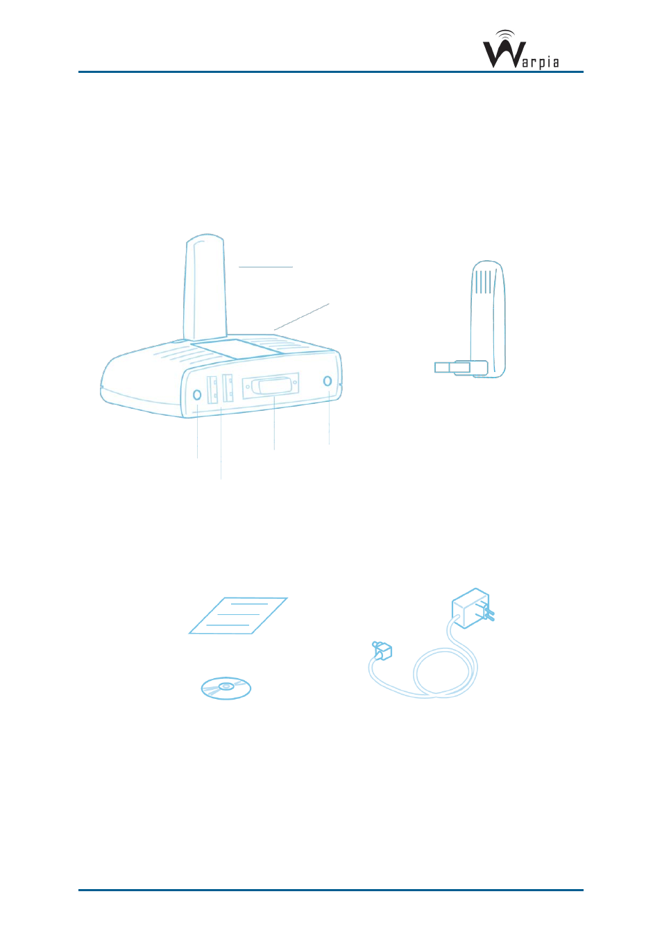 What's in the package, Easy dock pc adapter, 1 what's in the package | Warpia SWP200 Windows Installation Manual & Troubleshooting Guide User Manual | Page 4 / 38