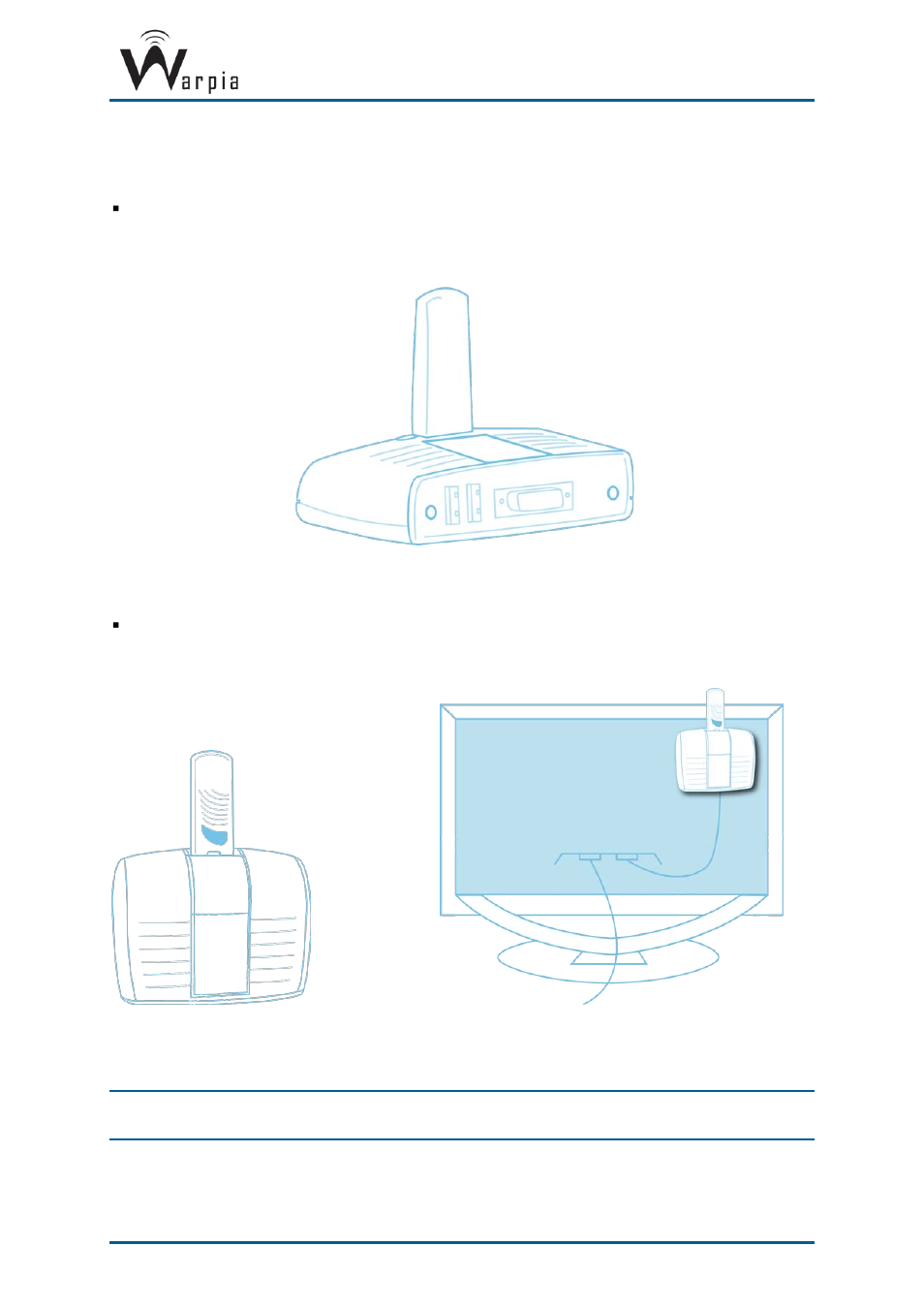 Positioning the easy dock, 2 positioning the easy dock | Warpia SWP200 Windows Installation Manual & Troubleshooting Guide User Manual | Page 5 / 38