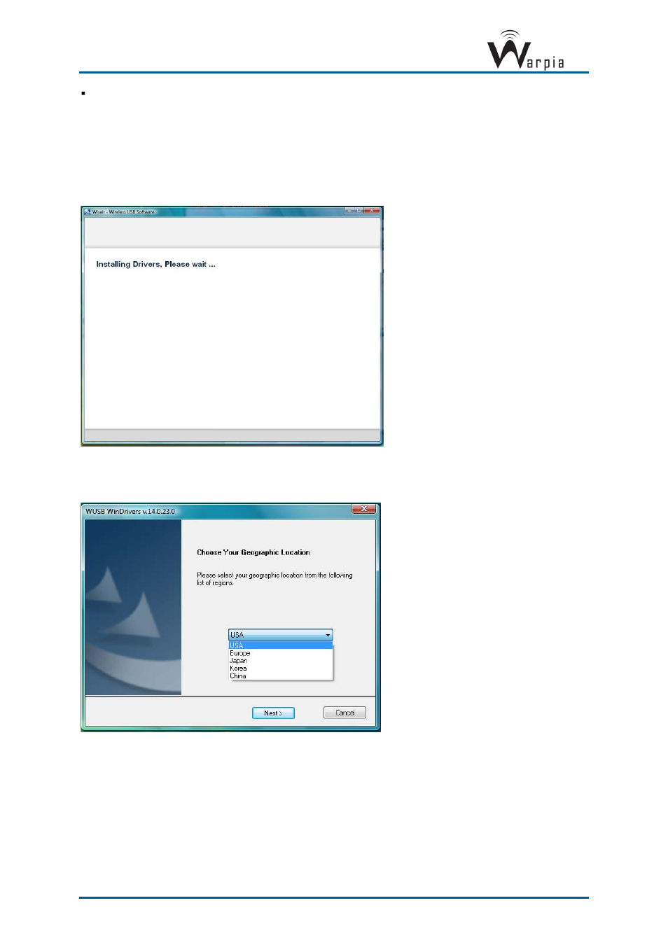 Warpia SWP200 Windows Installation Manual & Troubleshooting Guide User Manual | Page 8 / 38