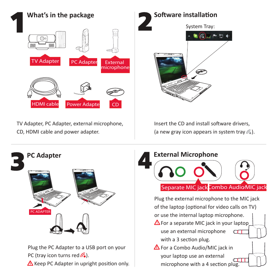 Warpia SWP400VC User Manual | Page 2 / 7