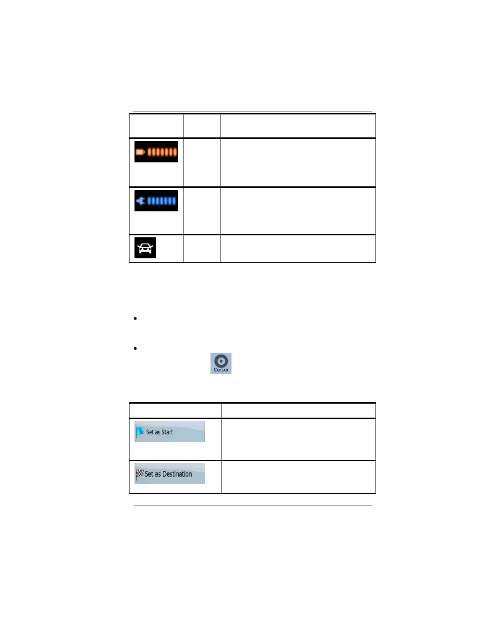 Using the cursor (the selected map location) | BendixKing AV8OR User Manual | Page 235 / 368