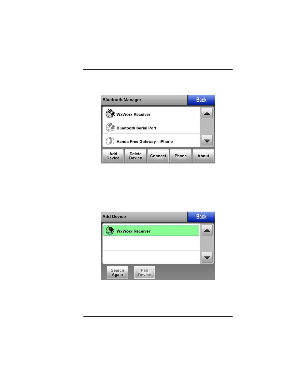 Figure 6-8: add bluetooth device | BendixKing AV8OR User Manual | Page 361 / 368