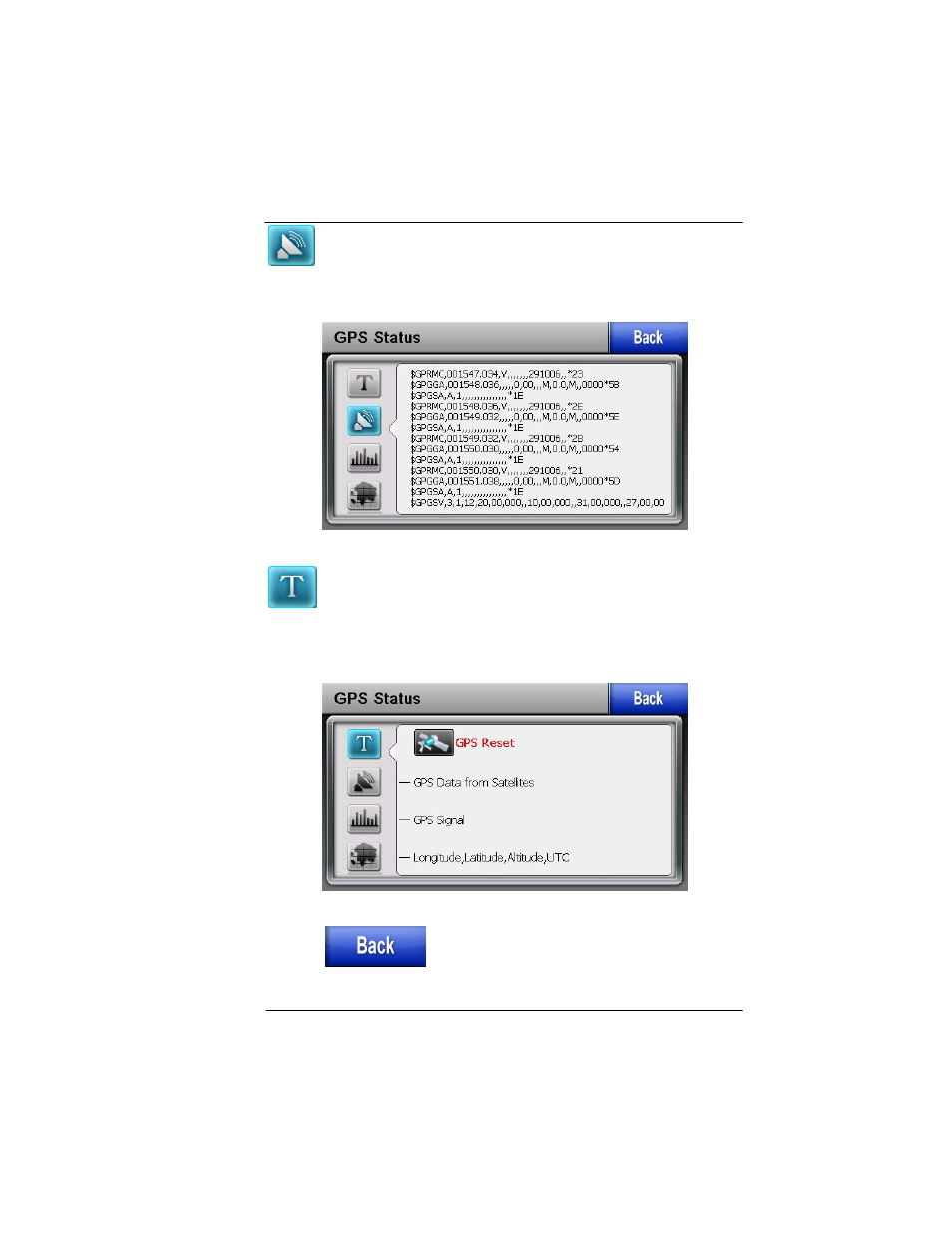 Gps data flow, Satellite acquisition reset, Figure 1-13: gps data flow | Figure 1-14: gps reset | BendixKing AV8OR User Manual | Page 39 / 368