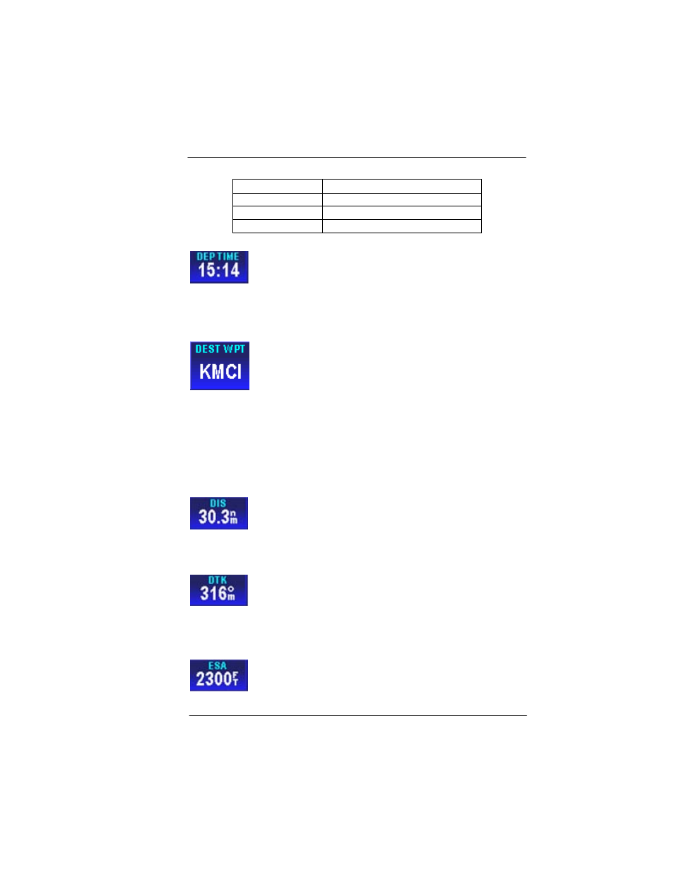 Table 2-2 course deviation limits | BendixKing AV8OR User Manual | Page 59 / 368