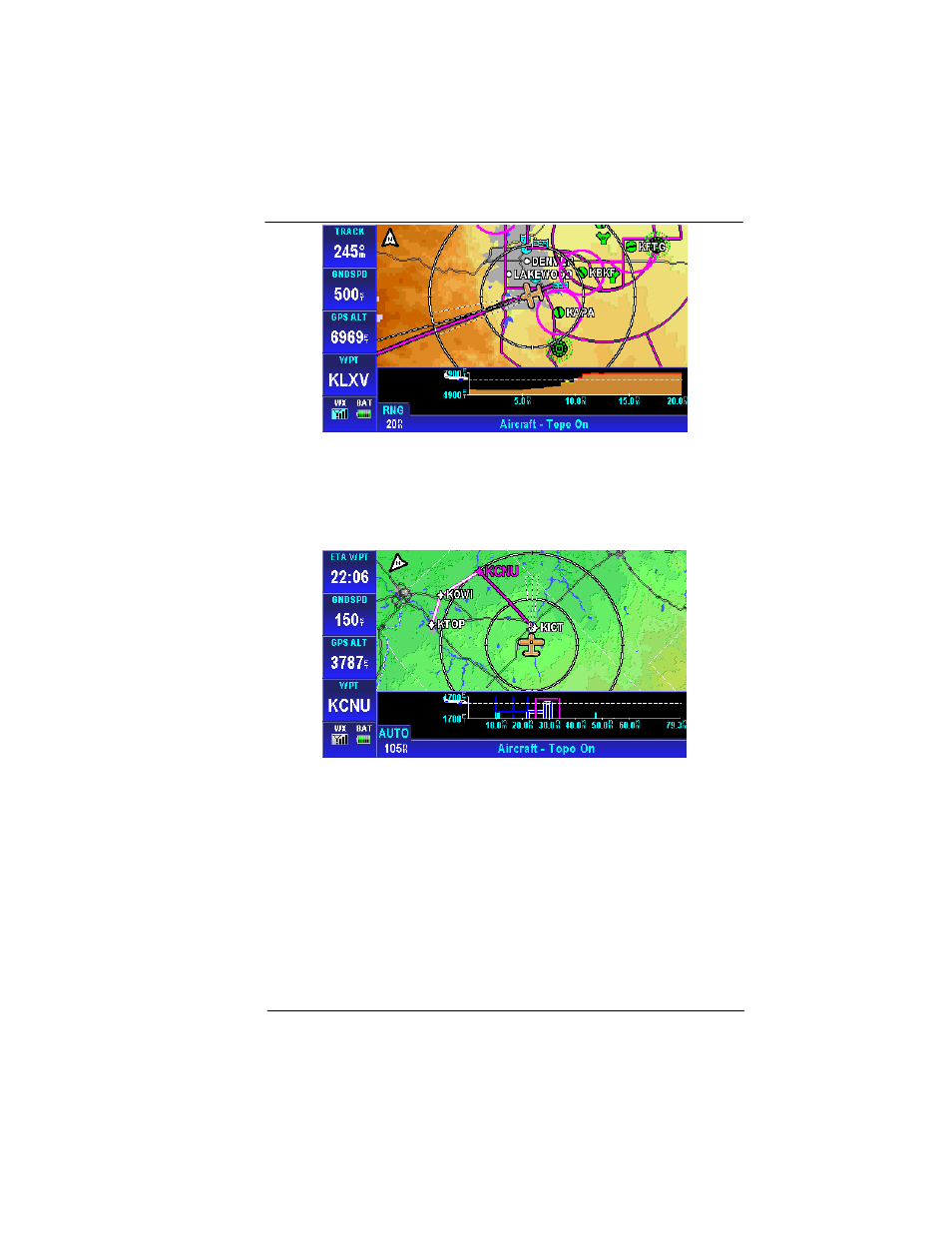 Auto zoom, Figure 2-26: map – smart profile on | BendixKing AV8OR User Manual | Page 67 / 368