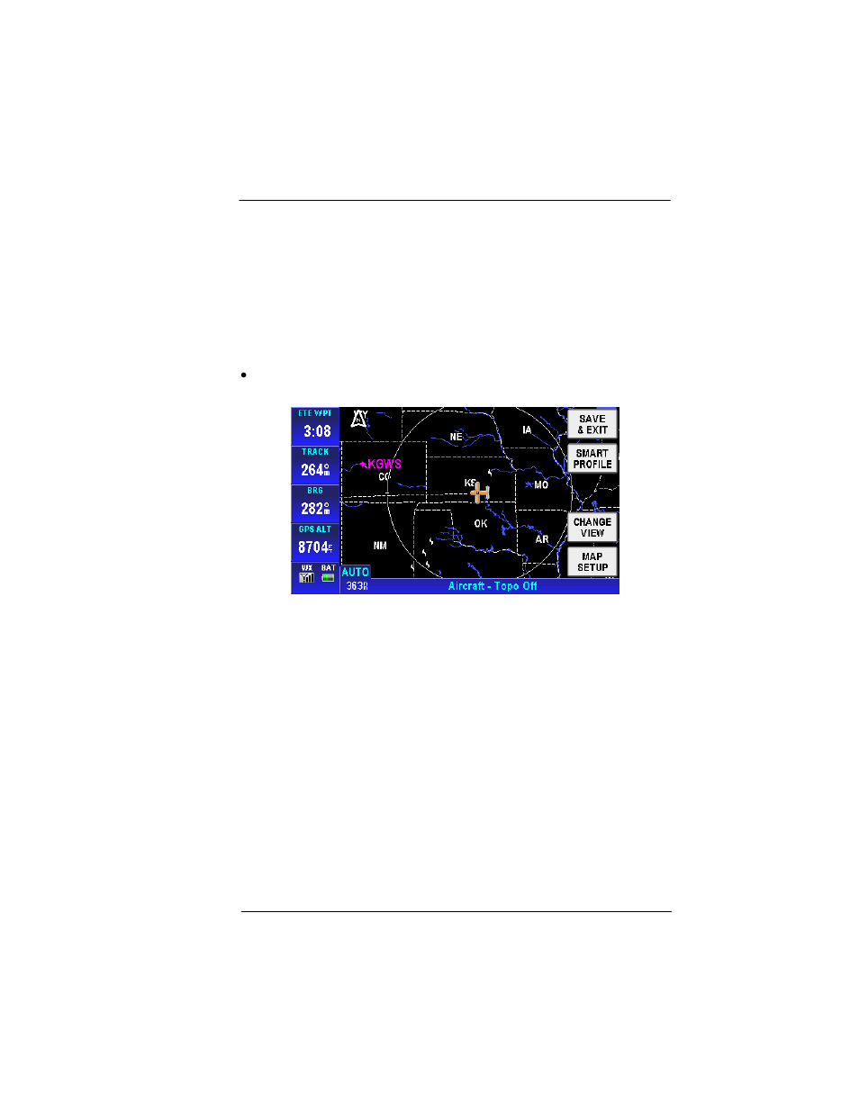 Airports, Figure 2-32: map – topo off | BendixKing AV8OR User Manual | Page 71 / 368