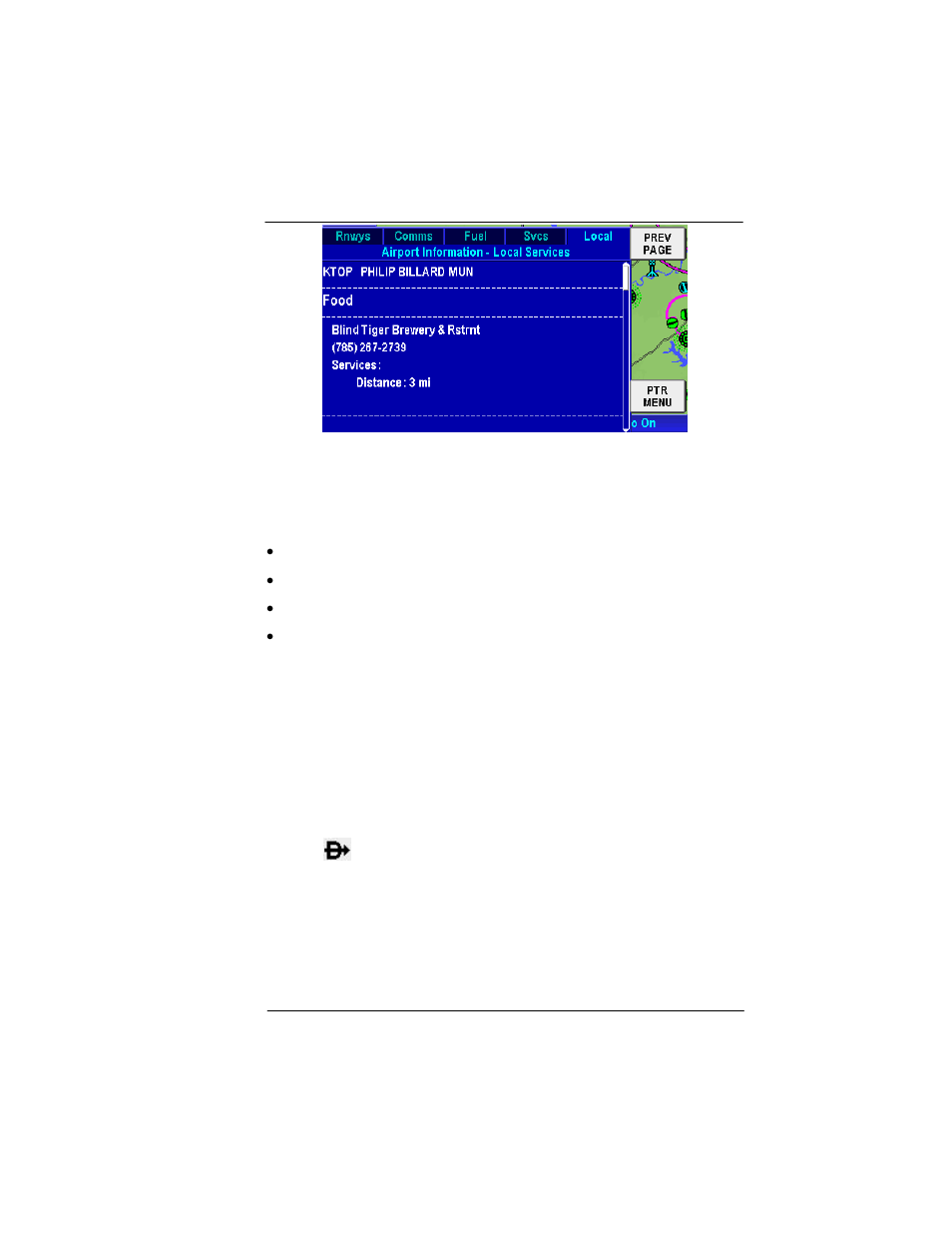 Nearest – select nearest destination | BendixKing AV8OR User Manual | Page 77 / 368