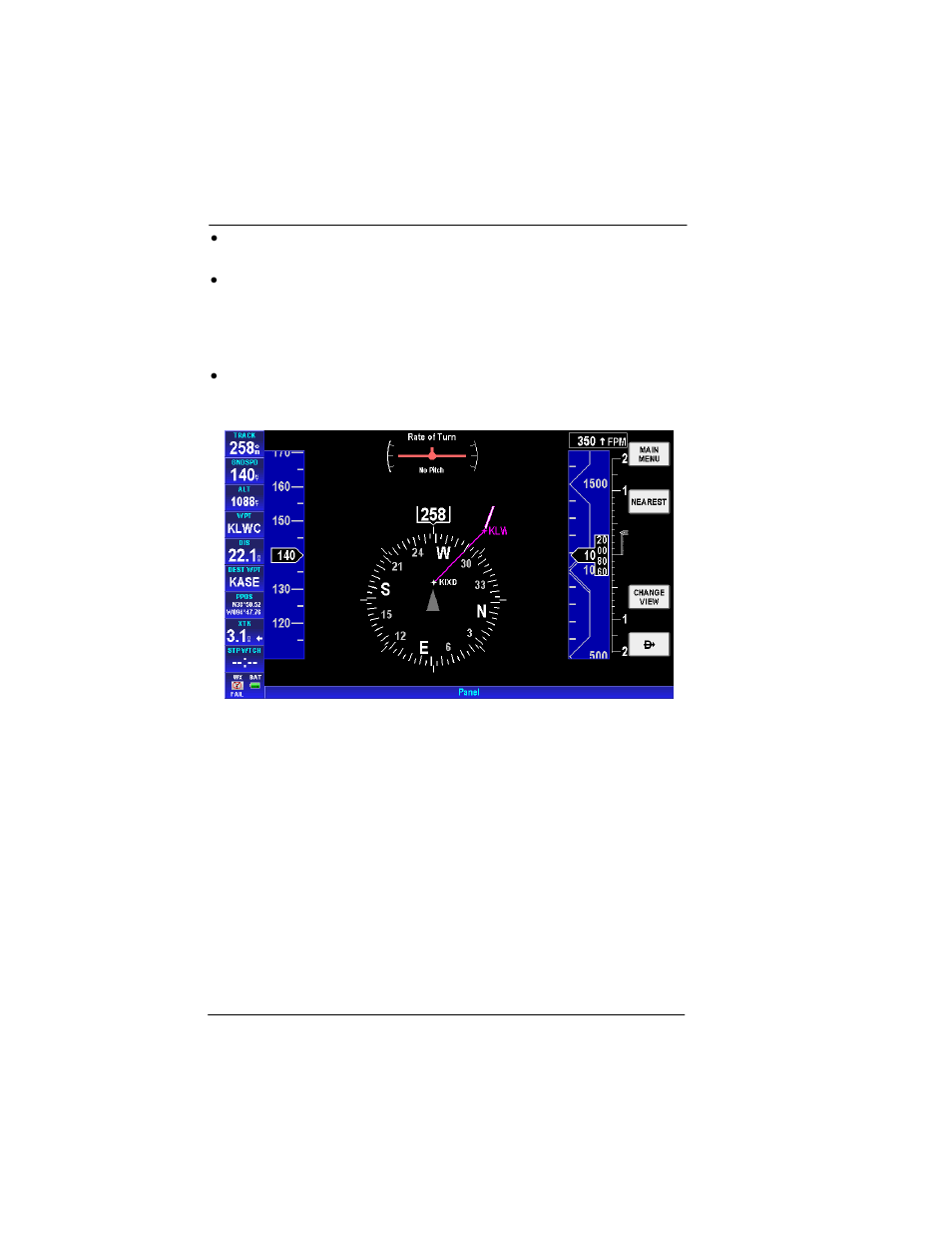Compass rose, Rate of turn, Compass rose -162 | Rate of turn -162 | BendixKing AV8OR Ace - Users Guide User Manual | Page 206 / 419