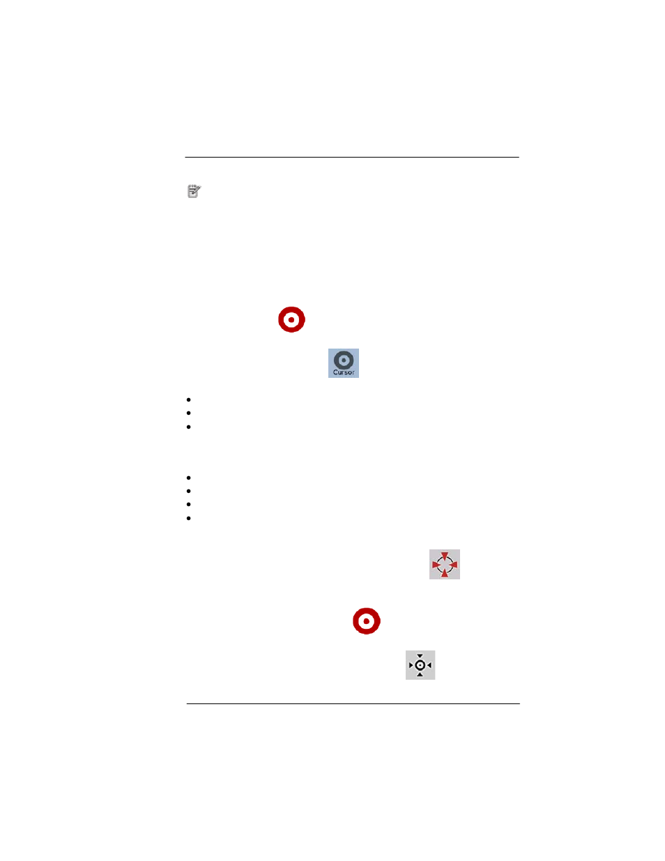 Selected location (cursor), Original position in the cursor menu, Selected location (cursor) -25 | Original position in the cursor menu -25 | BendixKing AV8OR Ace - Users Guide User Manual | Page 283 / 419