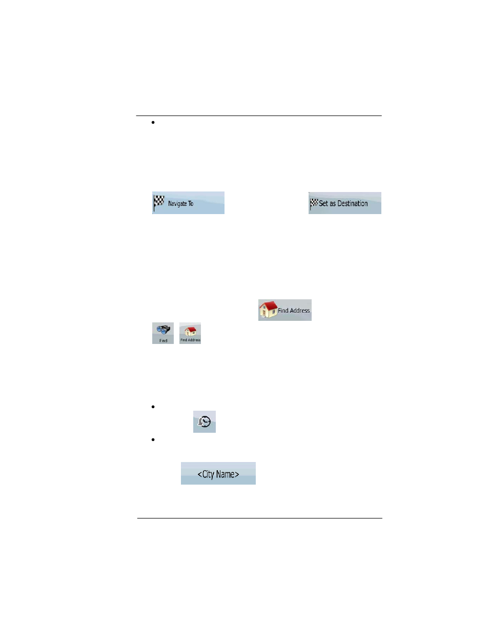 Selecting a city center as the destination, Selecting a city center as the destination -47 | BendixKing AV8OR Ace - Users Guide User Manual | Page 305 / 419