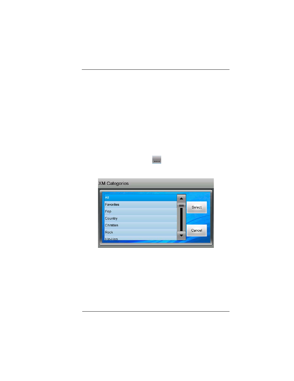Xm radio tuning, Xm radio tuning -9 | BendixKing AV8OR Ace - Users Guide User Manual | Page 383 / 419