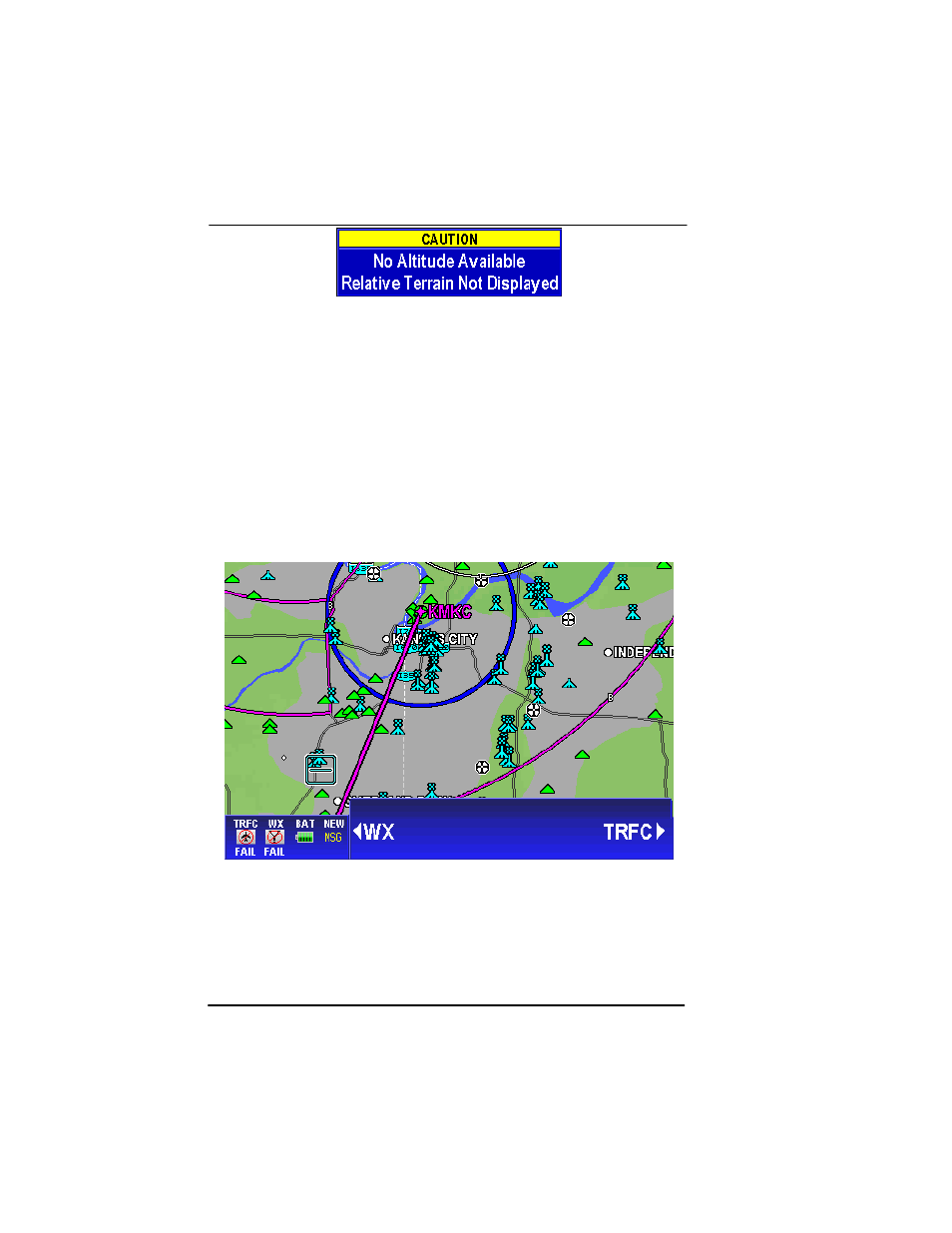 Fast access, Fast access -16, Figure 2-17: fast access -16 | E 2- 16 belo, Rks, refer to the fast access | BendixKing AV8OR Ace - Users Guide User Manual | Page 60 / 419