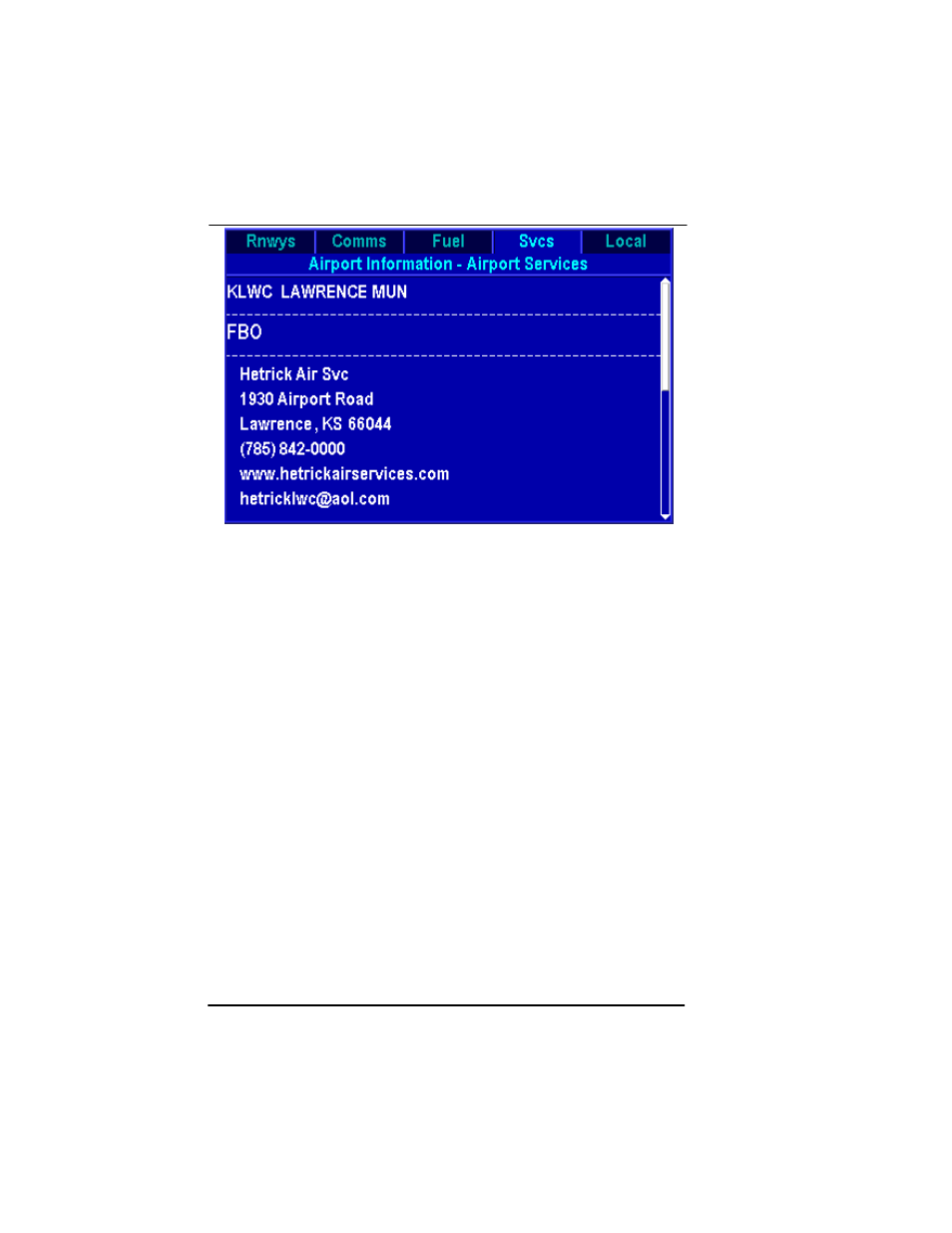 Local tab, Local tab -50 | BendixKing AV8OR Ace - Users Guide User Manual | Page 94 / 419