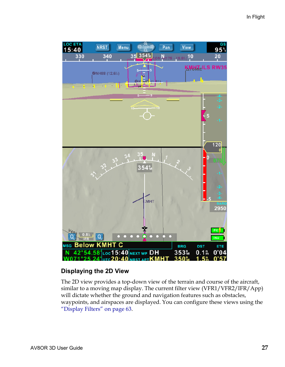 Draft | BendixKing AV8OR 3D User Manual | Page 38 / 78