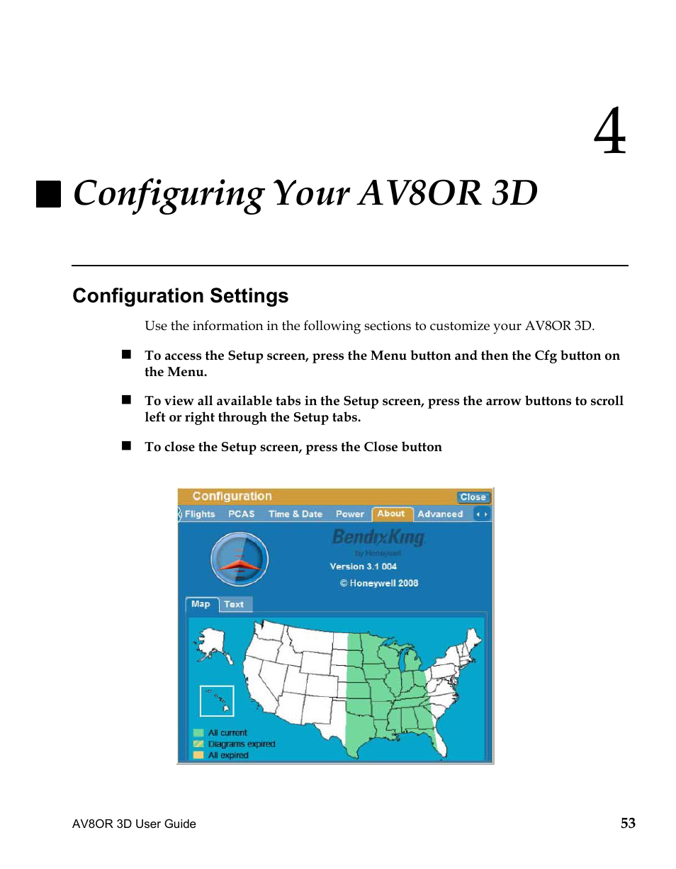 Configuring your av8or 3d, Draft – for review only | BendixKing AV8OR 3D User Manual | Page 64 / 78