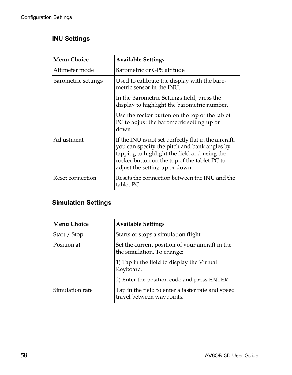 Draft | BendixKing AV8OR 3D User Manual | Page 69 / 78