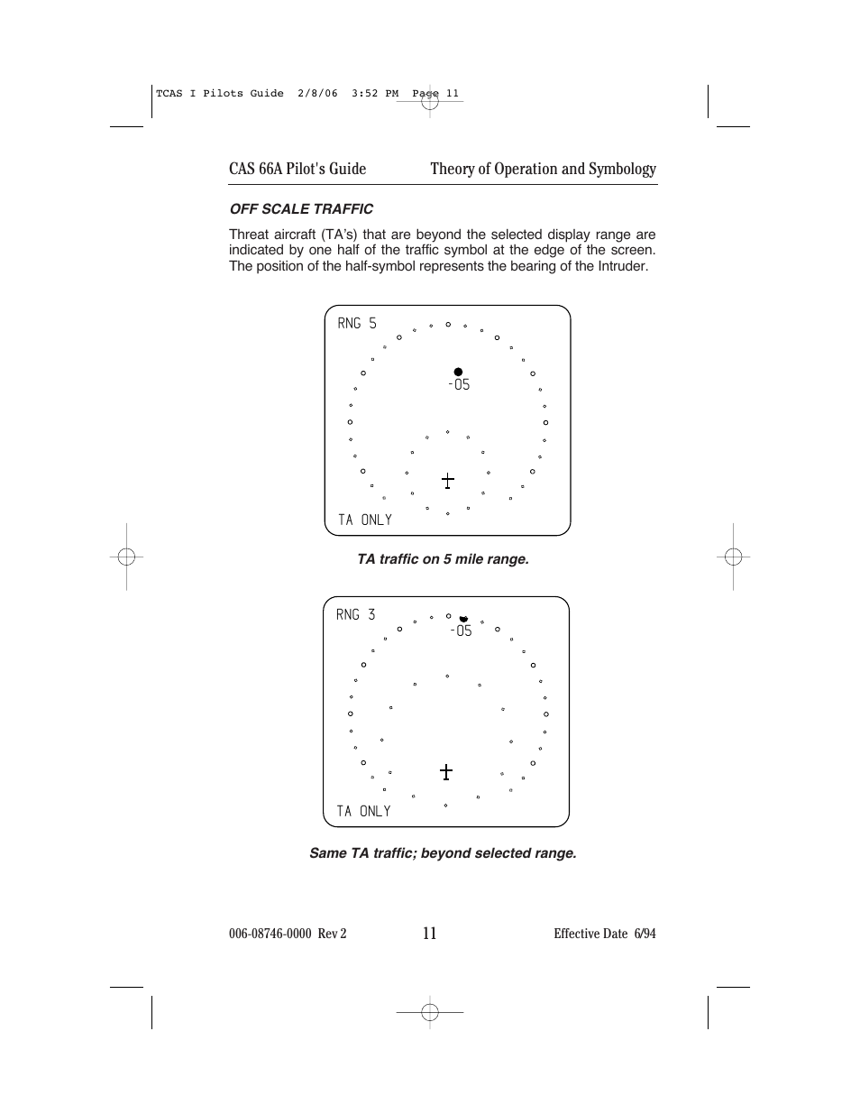 BendixKing CAS 66A User Manual | Page 15 / 57