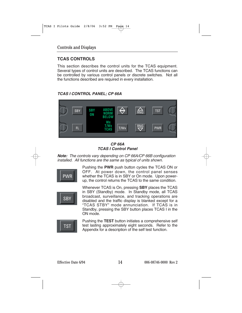 BendixKing CAS 66A User Manual | Page 18 / 57