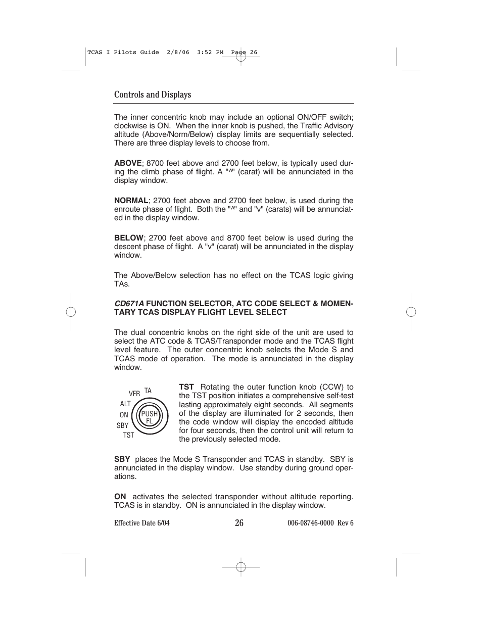 BendixKing CAS 66A User Manual | Page 30 / 57