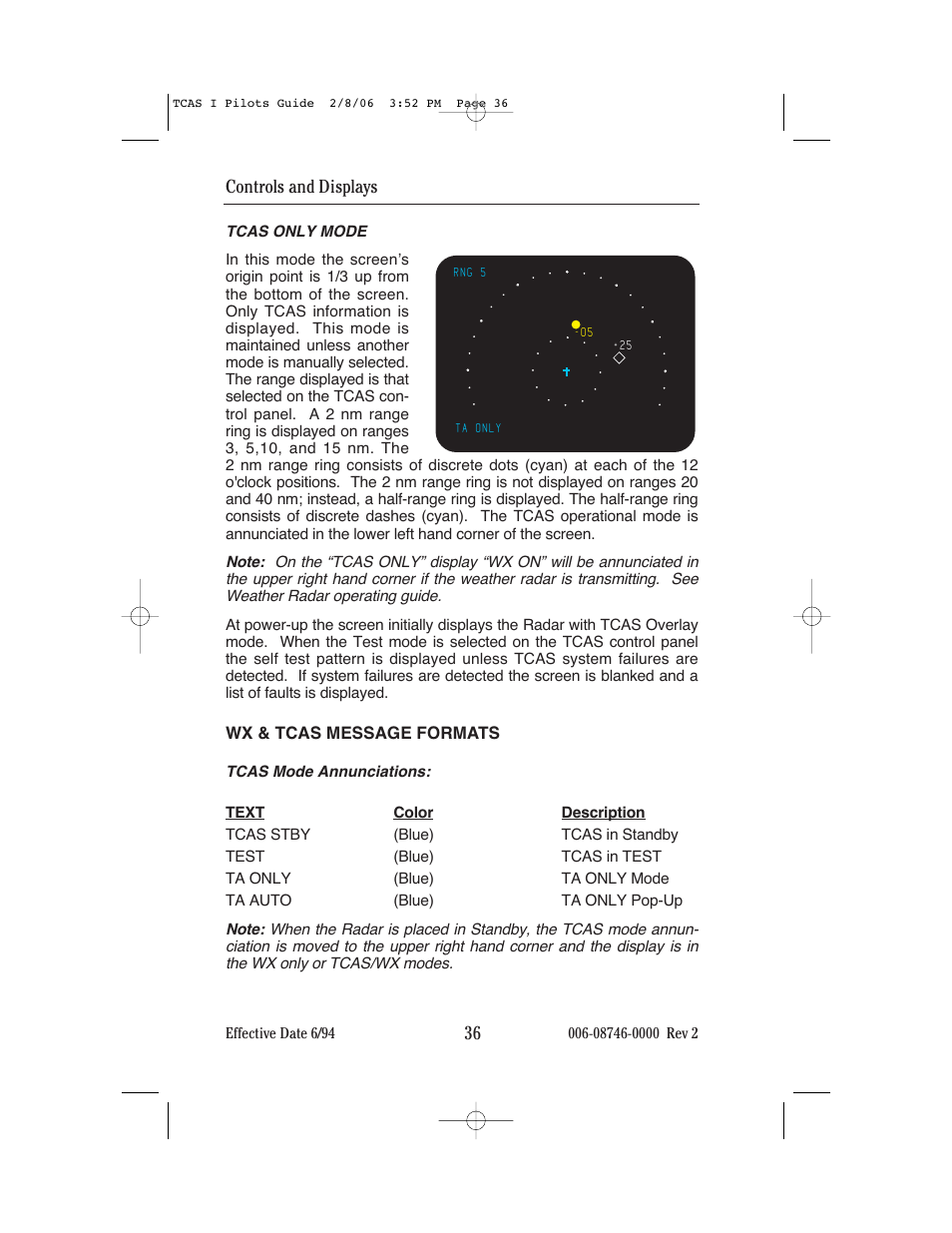 BendixKing CAS 66A User Manual | Page 40 / 57