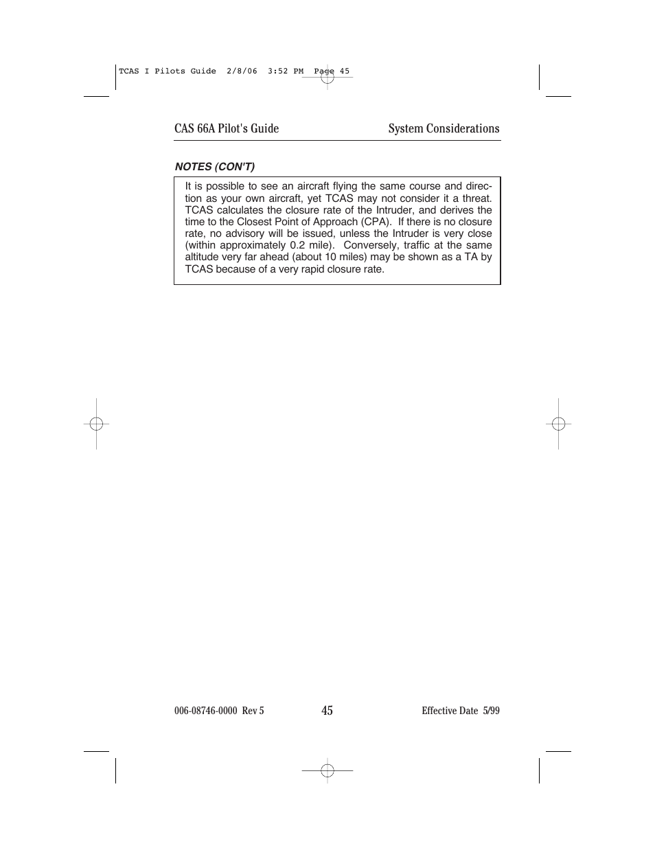 BendixKing CAS 66A User Manual | Page 49 / 57