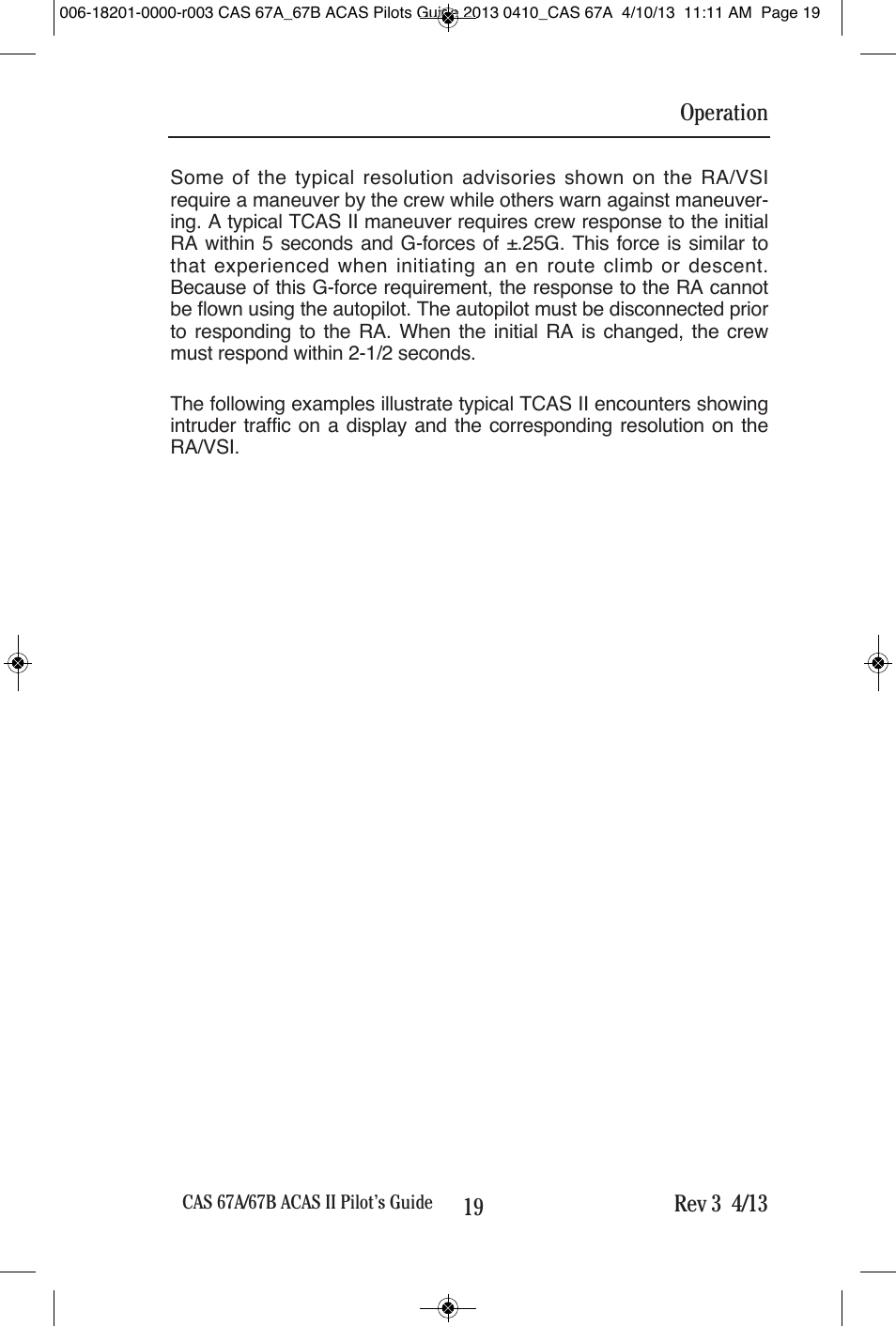 BendixKing CAS 67A ACAS II User Manual | Page 25 / 111
