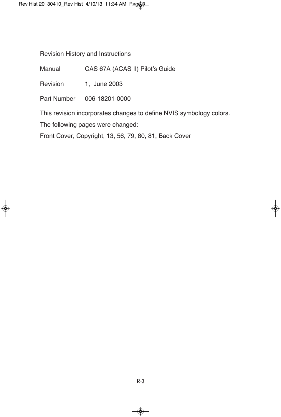 BendixKing CAS 67A ACAS II User Manual | Page 5 / 111