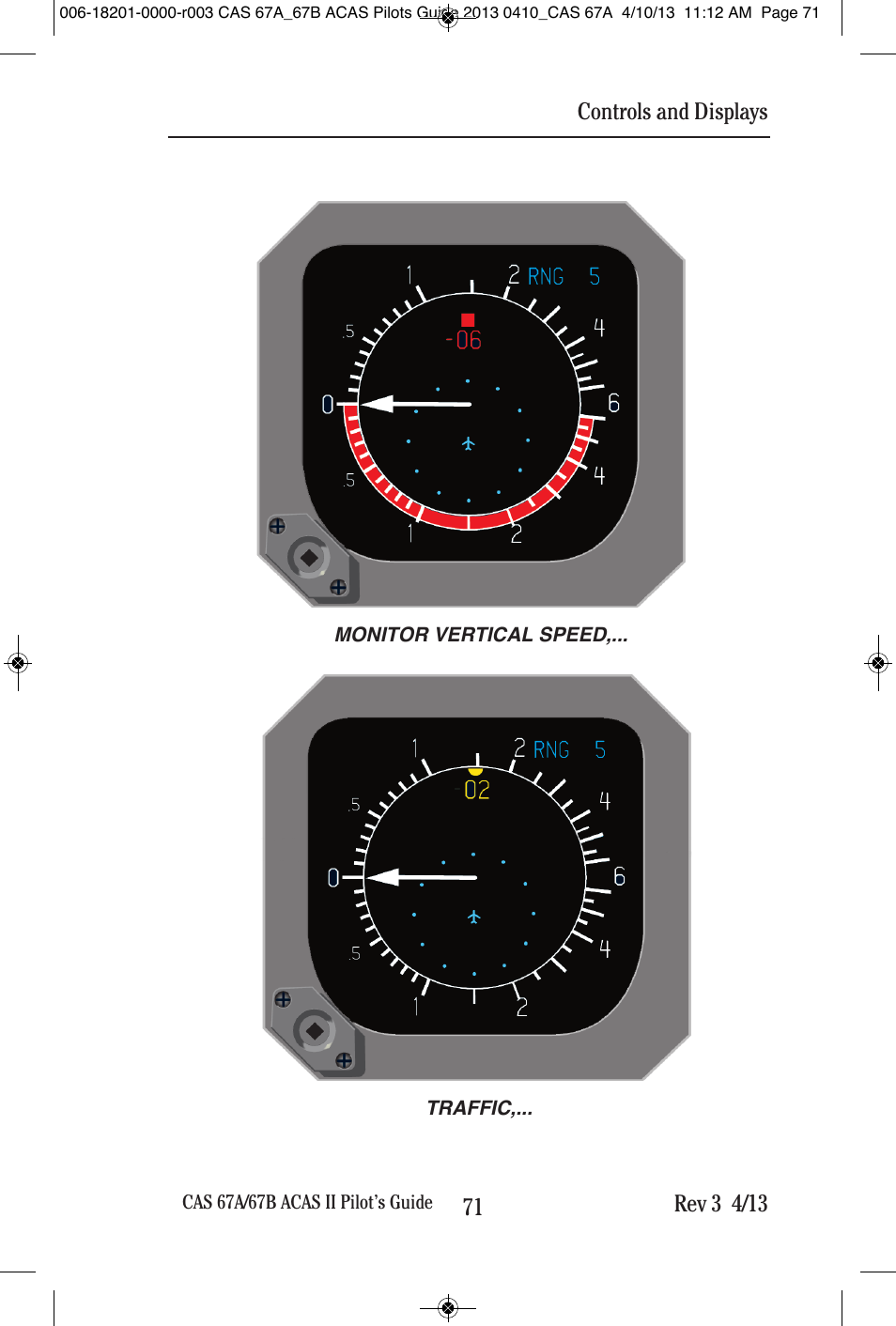 BendixKing CAS 67A ACAS II User Manual | Page 77 / 111