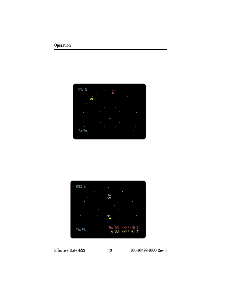 Off scale traffic, No bearing traffic | BendixKing CAS 67A TCAS II User Manual | Page 14 / 86
