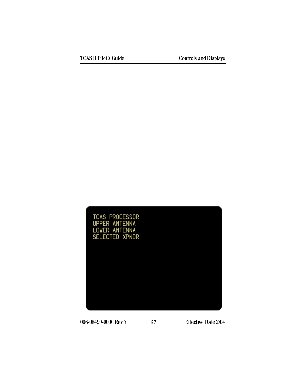 Fault message format, Fault annunciations | BendixKing CAS 67A TCAS II User Manual | Page 59 / 86