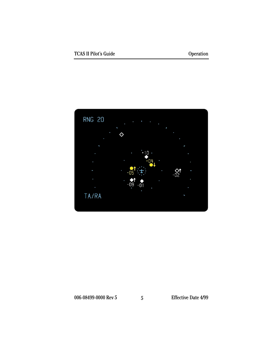 Section i :operation | BendixKing CAS 67A TCAS II User Manual | Page 7 / 86